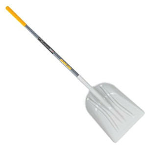 1680100 #12 LH POLY SCOOP SHOVEL W/ 48IN WOOD HANDLE from True Temper
