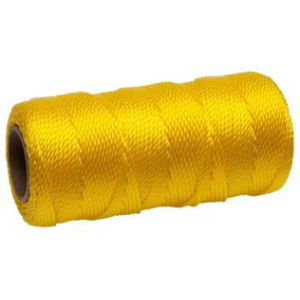 BSTY0250 #18 X 250FT YELLOW BRAIDED NYLON MASON LINE from Erin Rope Corpora