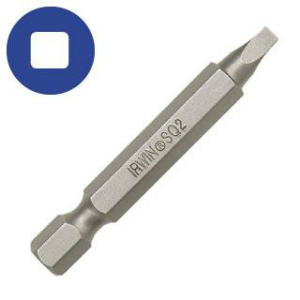 93205 #2 X 2IN SQUARE RECESS POWER BIT from Irwin Tools