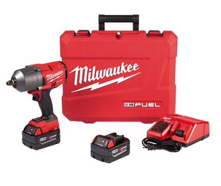 2767-22 M18 FUEL 1/2DR IMPACT WRENCH KIT W/FRICTION RING 1000FT/LBS from Mi
