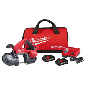 2829-22 M18 FUEL COMPACT BAND SAW KIT  W/ 2-BATTERIES  3.0AH from Milwaukee