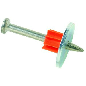 50094 1-1/2IN X .300IN HEAD DRIVE  PIN WITH WASHER from Powers Fasteners