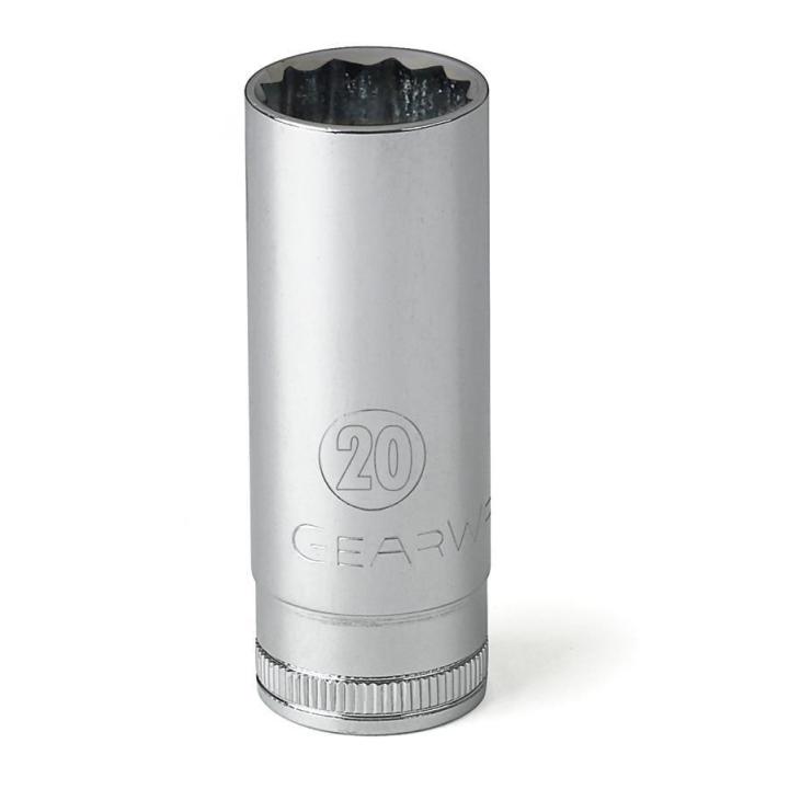 80796 1-1/16IN 1/2DR CHROME 12PT DEEP SAE SOCKET from Gearwrench