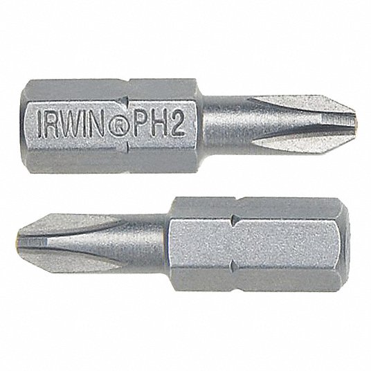 IWAF21PR2B25 #2 X 1IN PHILLIPS DRYWALL  INSERT BIT from Irwin Tools