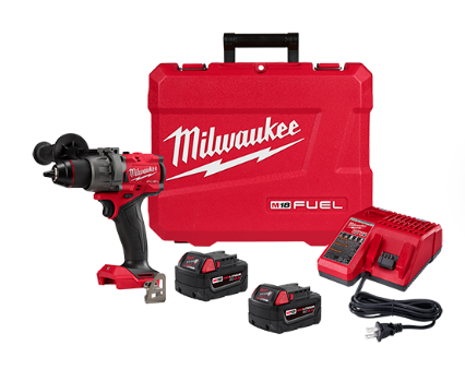 2904-22 M18 FUEL 1/2IN HAMMER DRILL/DRIVER KIT from Milwaukee Tool